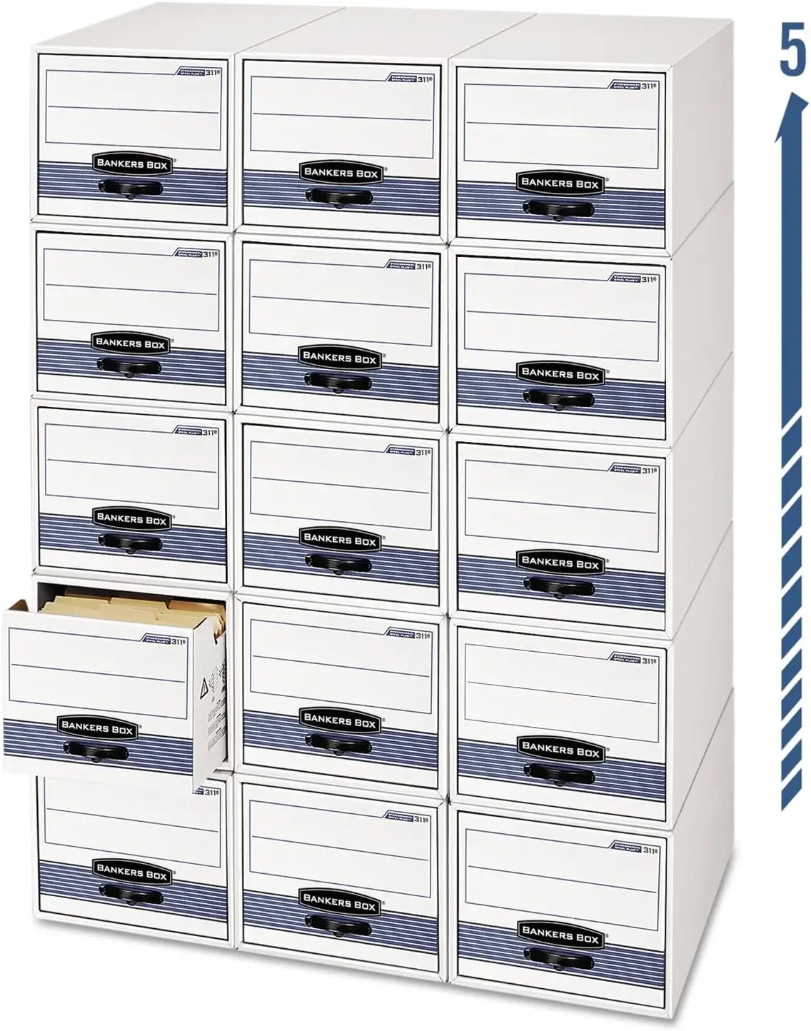 Office Furniture Plus - Paquete de 6 Archivadores STOR/DRAWER STEEL