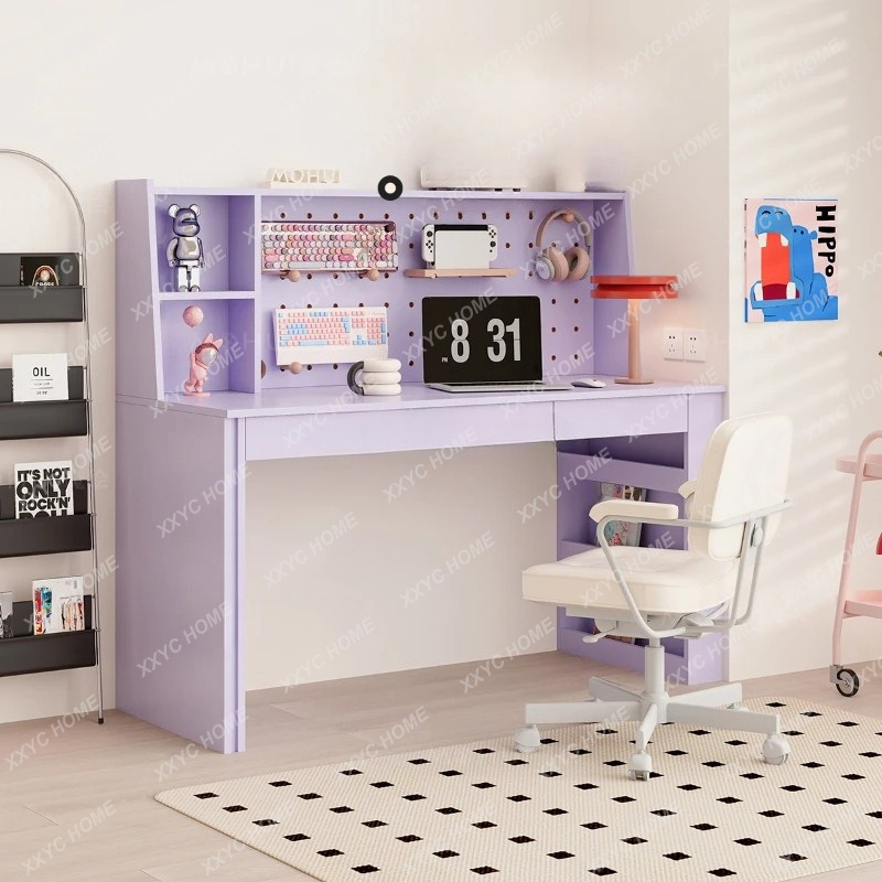 Office Furniture Plus - Mesa larga morada para apartamentos grandes