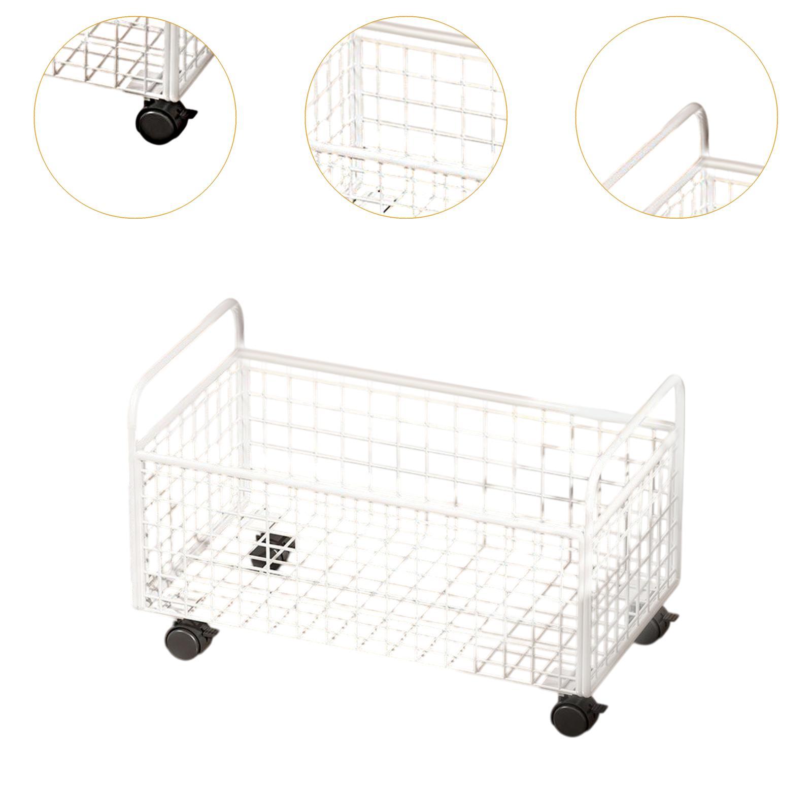 Book Cart Rolling - Cajonera Rodante de Almacenamiento Bajo Escritorio,