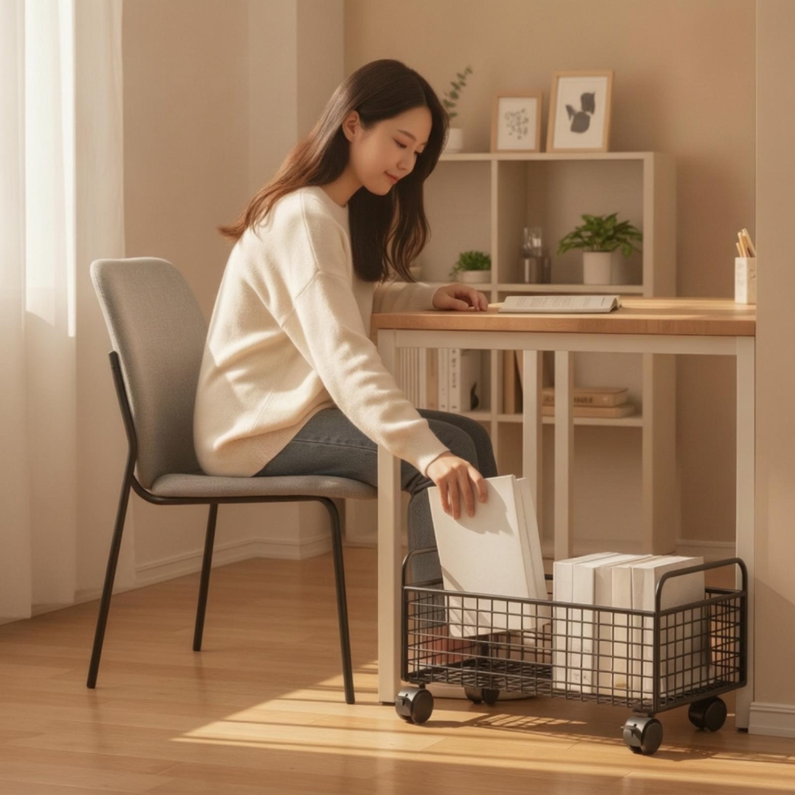 Carrito de almacenamiento con  - Book Cart Rolling reseña y precio
