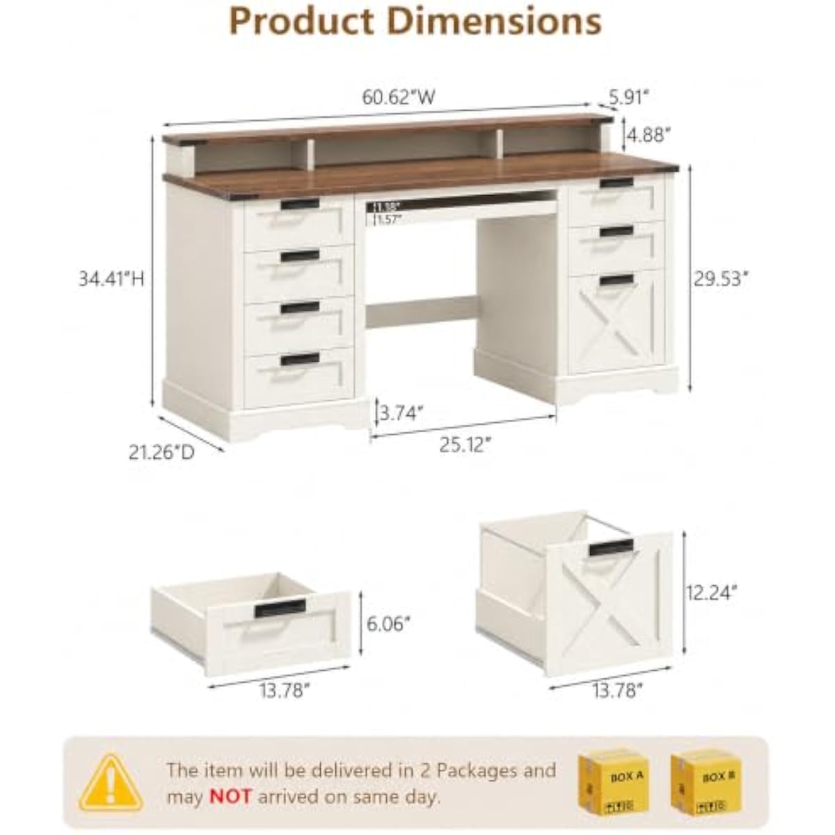Escritorio ejecutivo de estilo - Office Furniture Plus reseña y precio