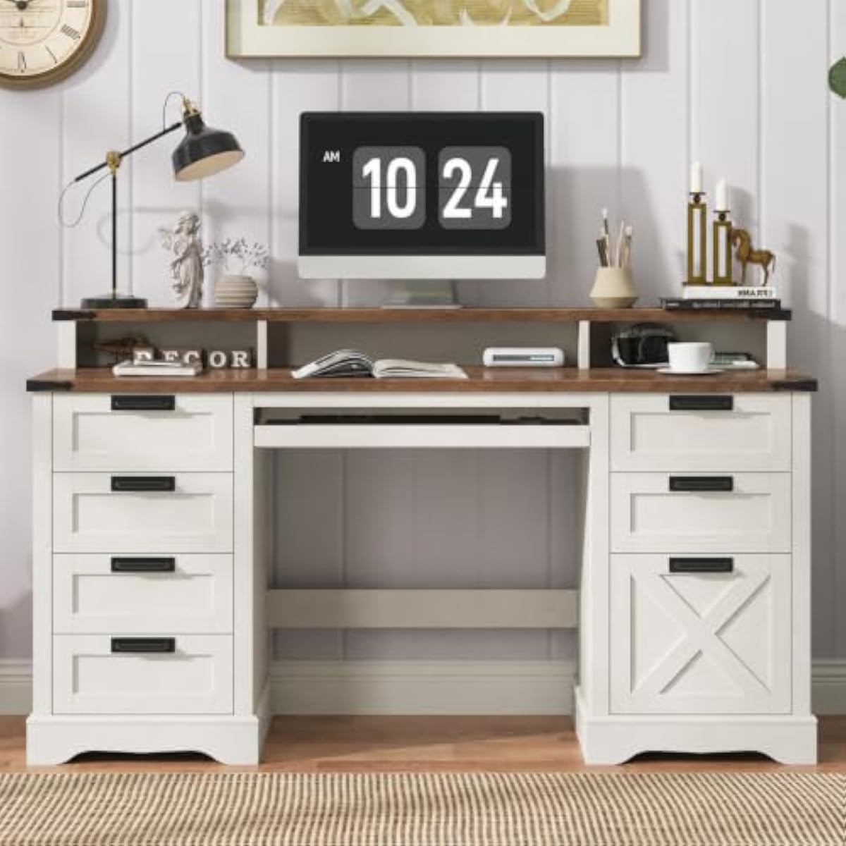 Escritorio ejecutivo de estilo - Office Furniture Plus reseña y precio