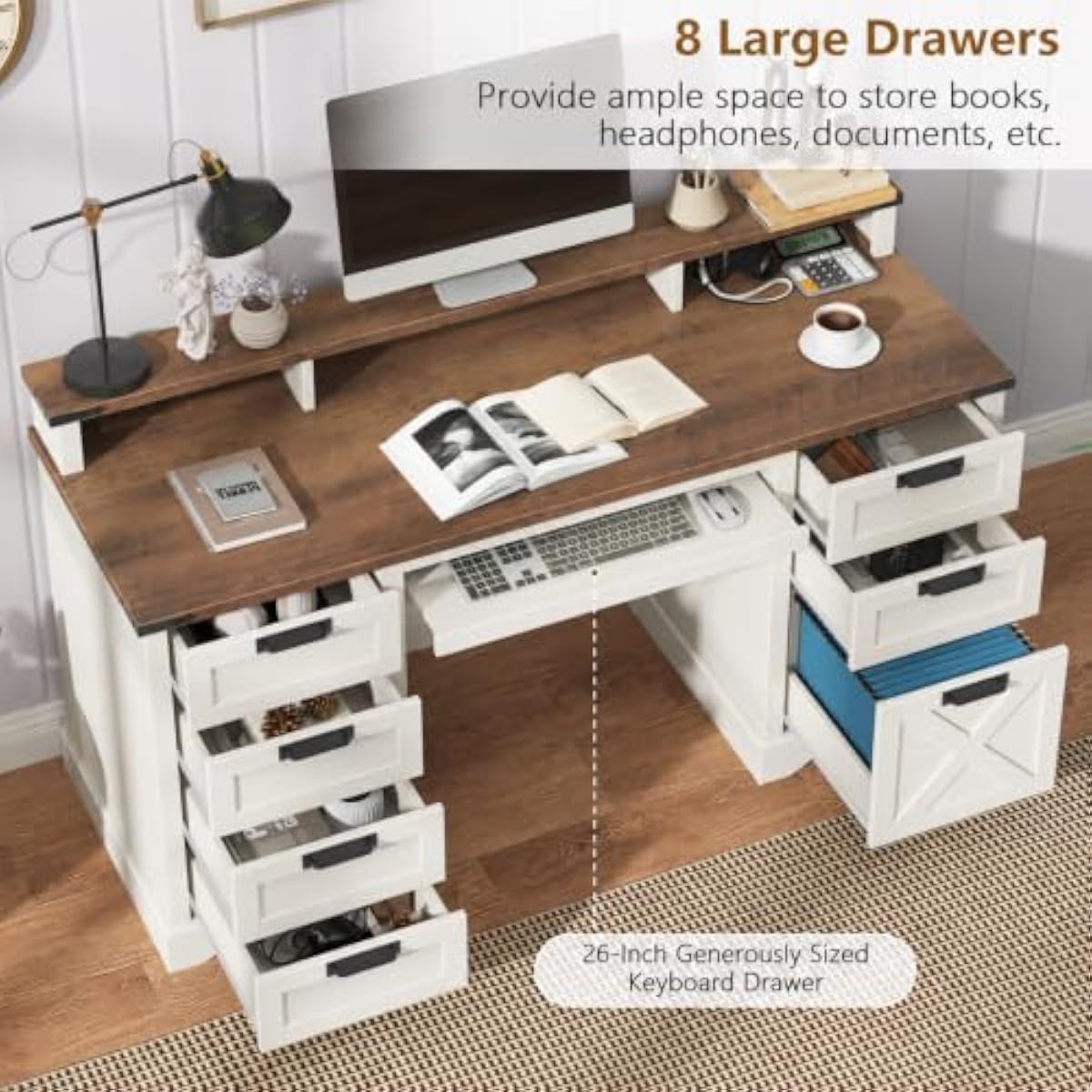 Escritorio ejecutivo de estilo - Office Furniture Plus reseña y precio