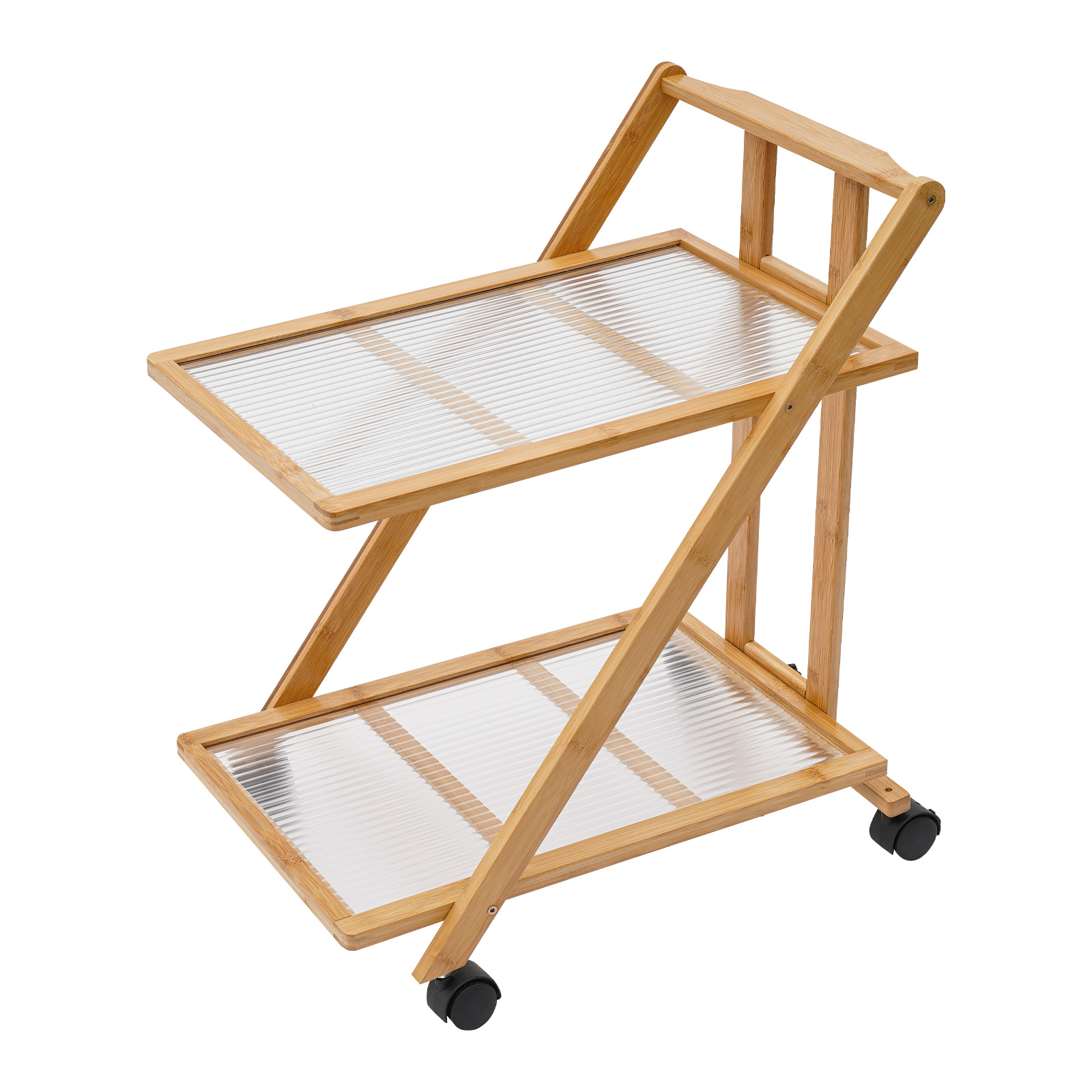 Carrito Rodante de 2 Niveles d - Book Cart Rolling reseña y precio