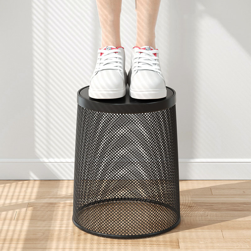 Cubo de basura redondo de mall - Paper Basket Mesh reseña y precio