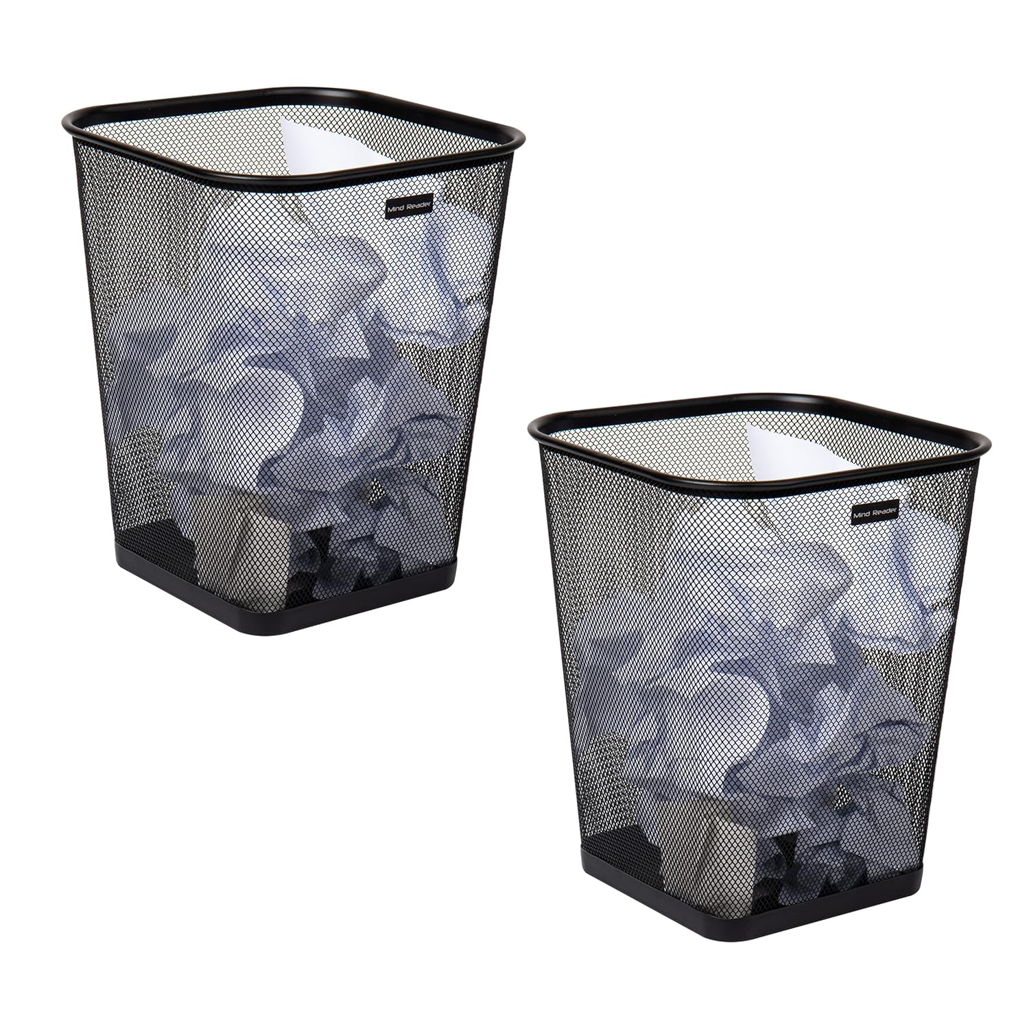 Mind Reader Cesto de basura de - Paper Basket Mesh reseña y precio