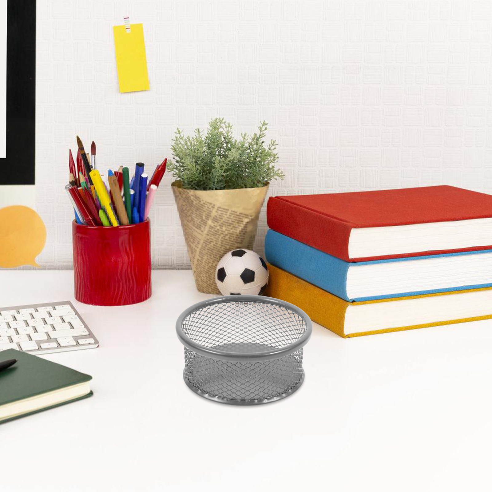 4 piezas de organizador de esc - Paper Basket Mesh reseña y precio