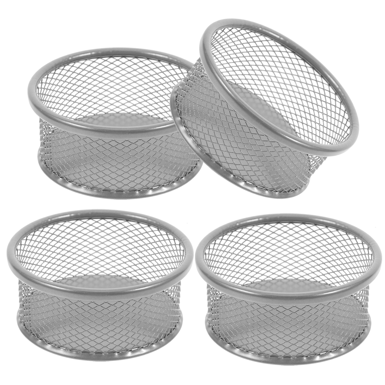 4 piezas de organizador de esc - Paper Basket Mesh reseña y precio
