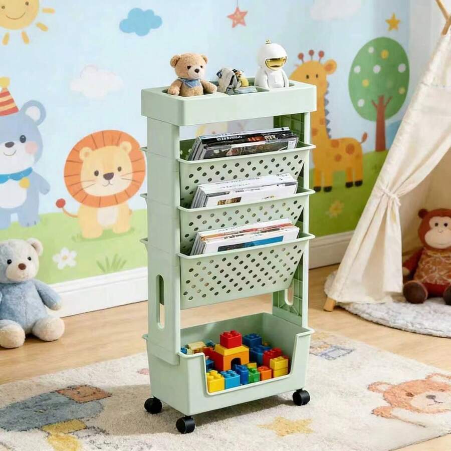 Carrito de almacenamiento roda - Book Cart Rolling reseña y precio