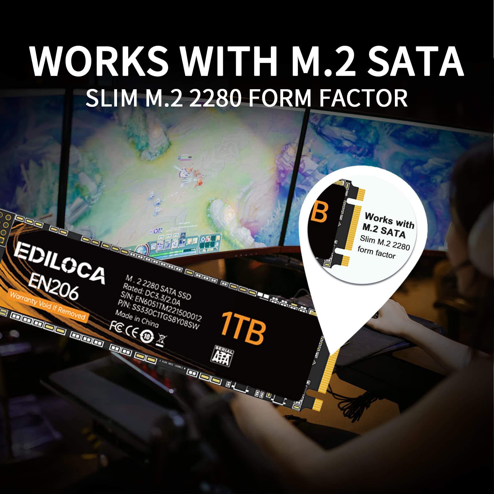 Ediloca EN206 SSD SATA 256GB 5 - Work Office Furniture reseña y precio