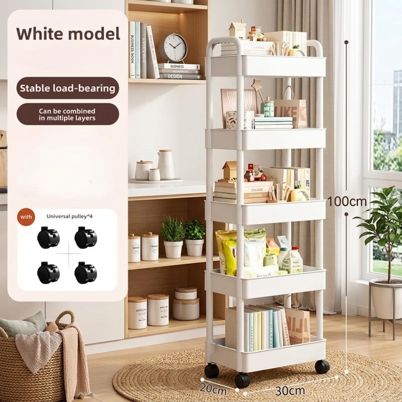 Carrito de almacenamiento con  - Book Cart Rolling reseña y precio