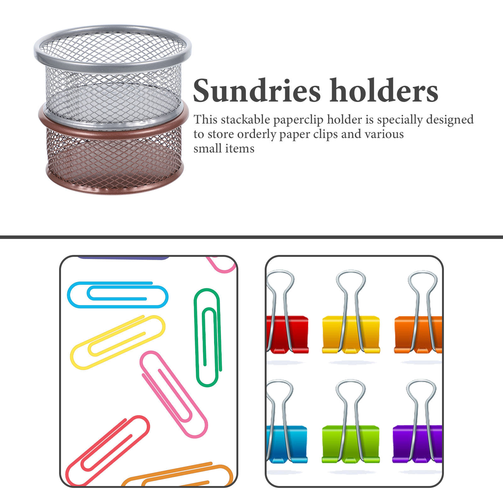 2 unidades: organizador de esc - Paper Basket Mesh reseña y precio